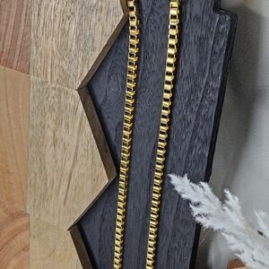 🔥Dramatic Gold 24" Box Chain